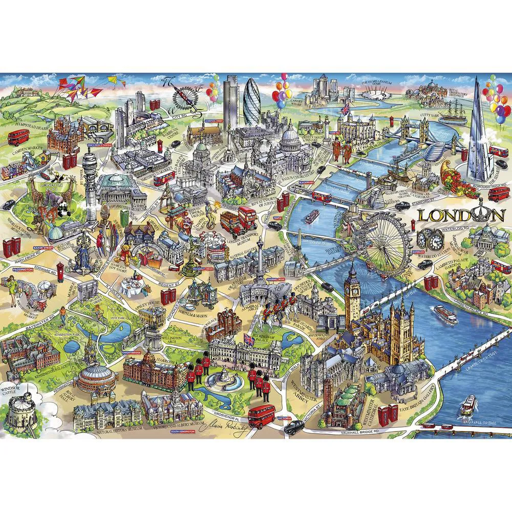 Gibsons London Landmarks 1000 Piece Puzzle