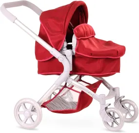 Gotz 3402864 Doll's Pram 2 in 1 Felt