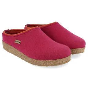 Haflinger Kris Wool Clog - Terra Cotta