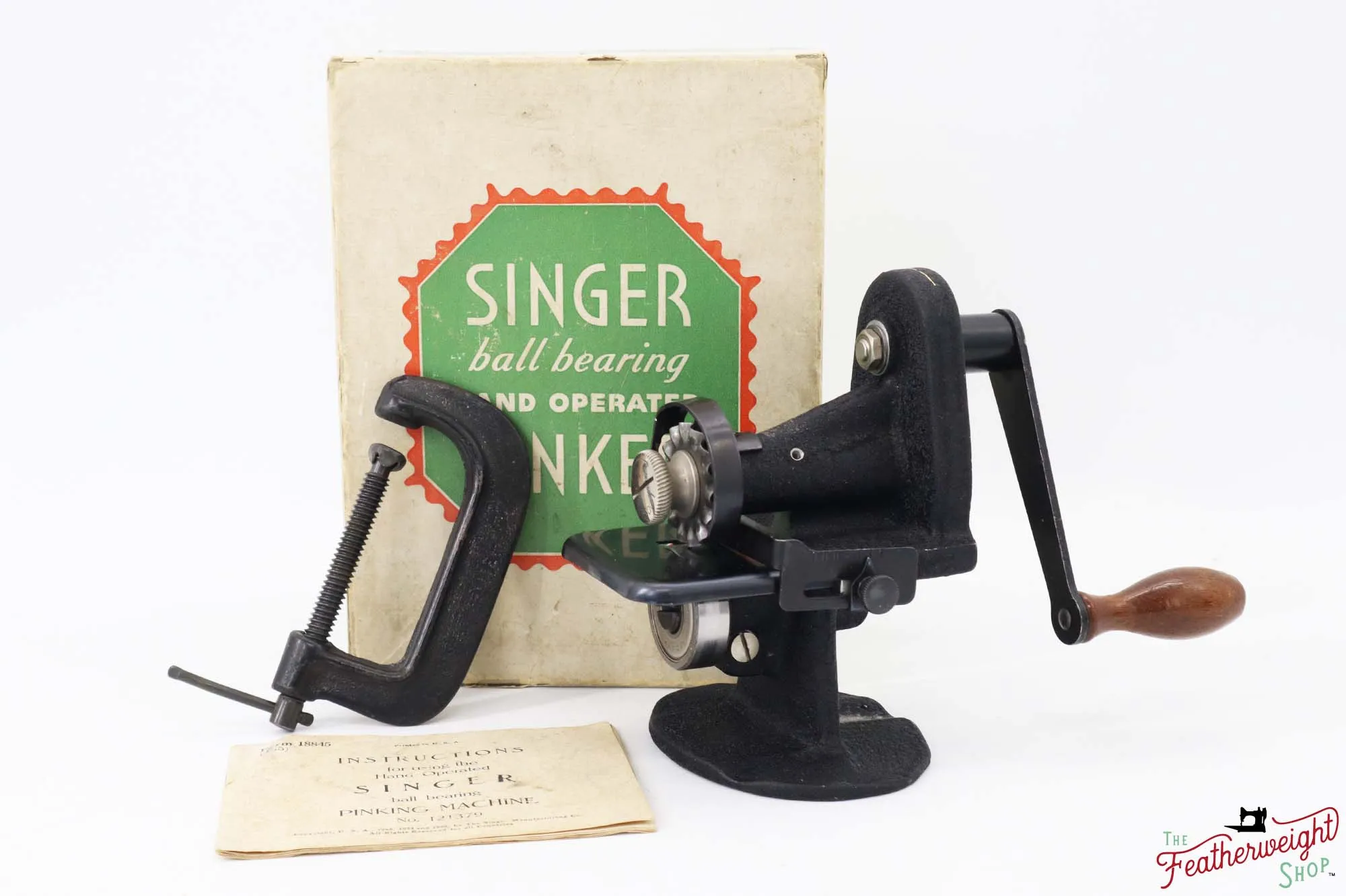 Hand Crank Pinker, Singer (Vintage Original)