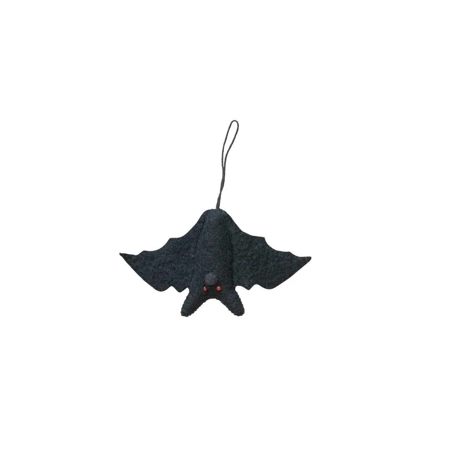 Handmade Felt Bat Ornament