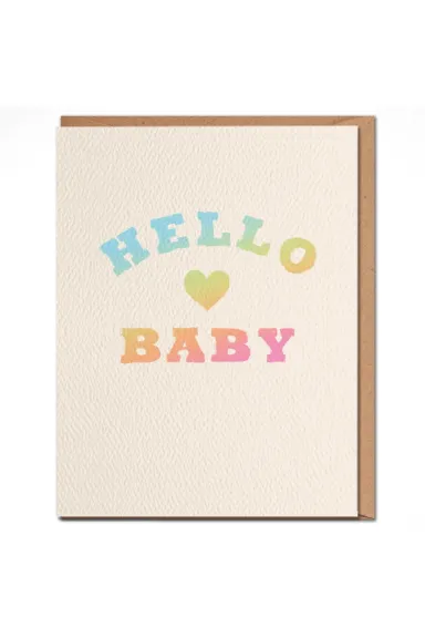 Hello Baby Card