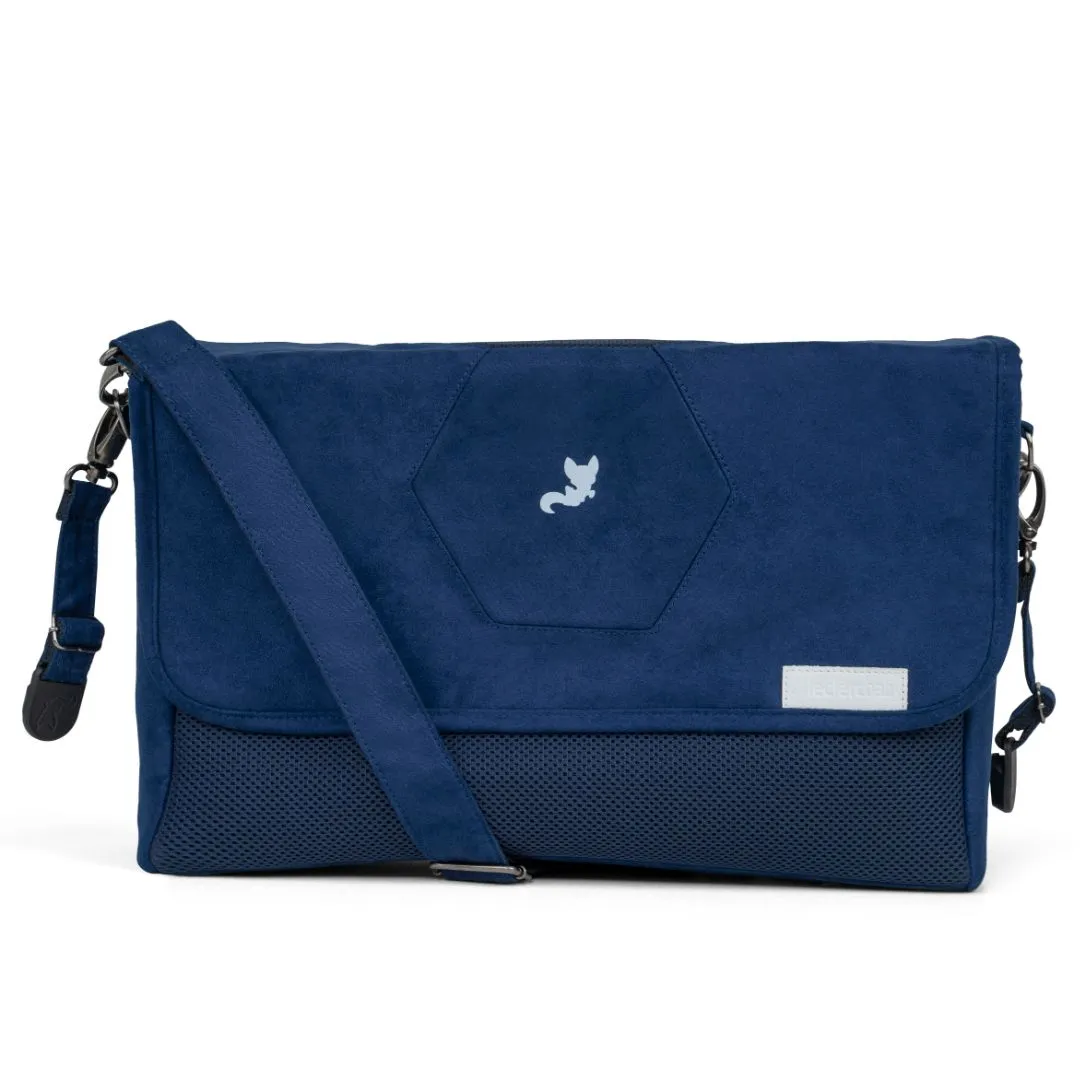 Hexagon Diaper Bag - Monte Carlo Blue