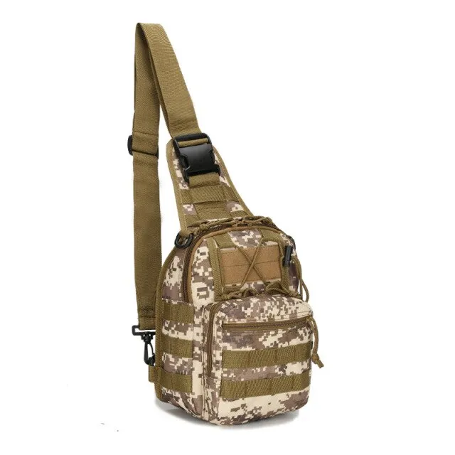 Hiking Trekking Backpack Sports Climbing Shoulder Bags Tactical Camping Hunting Daypack Fishing Outdoor Military Shoulder Bag