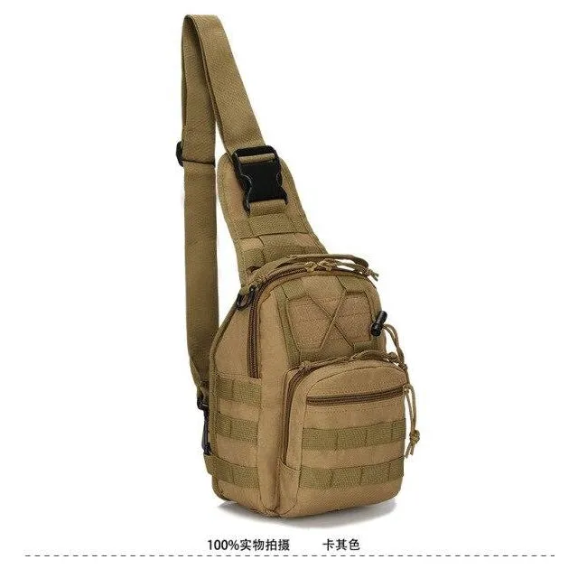 Hiking Trekking Backpack Sports Climbing Shoulder Bags Tactical Camping Hunting Daypack Fishing Outdoor Military Shoulder Bag