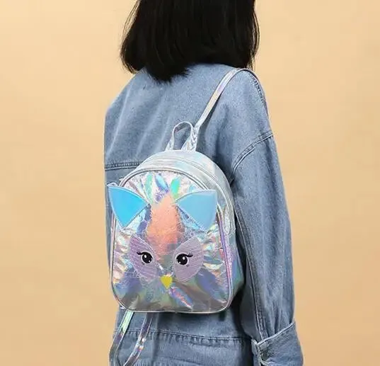 Holographic Owl Backapck