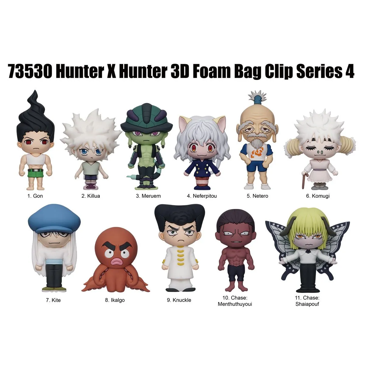 Hunter X Hunter - Series 4 Figural Bag Clip