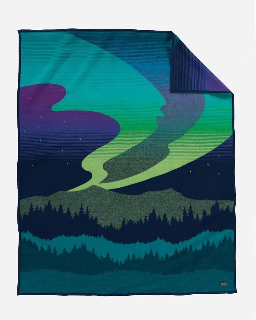 Jacquard Napped Robe<br>Northern Lights