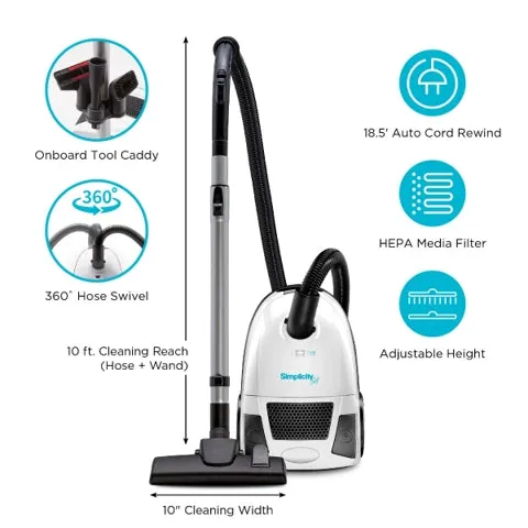 Jill Compact Canister Vacuum