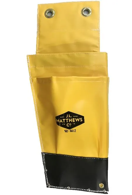 J.L. Matthews 2-Pocket Compression Tool & Bolt Cutter Bag - 12-802