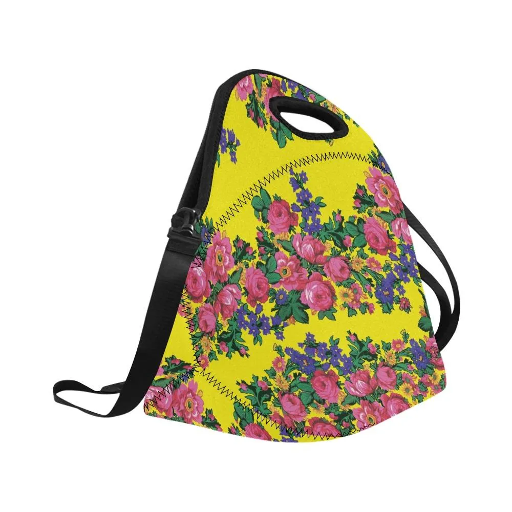 Kokum's Revenge Yellow Neoprene Lunch Bag/Large