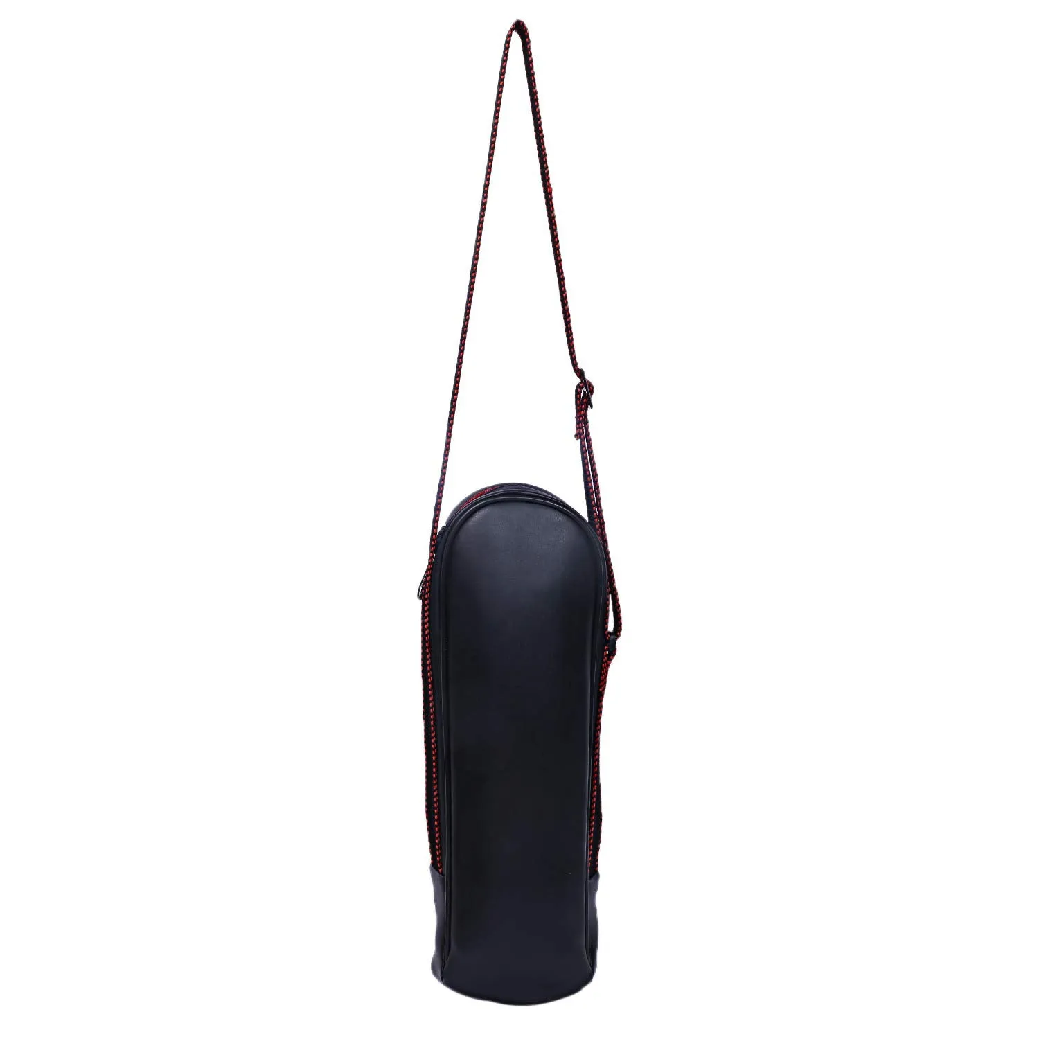 Kuber Industries 2 Pieces Soft Leather Water Bottle Bag, Black, 2 LTR -CTKTC25786