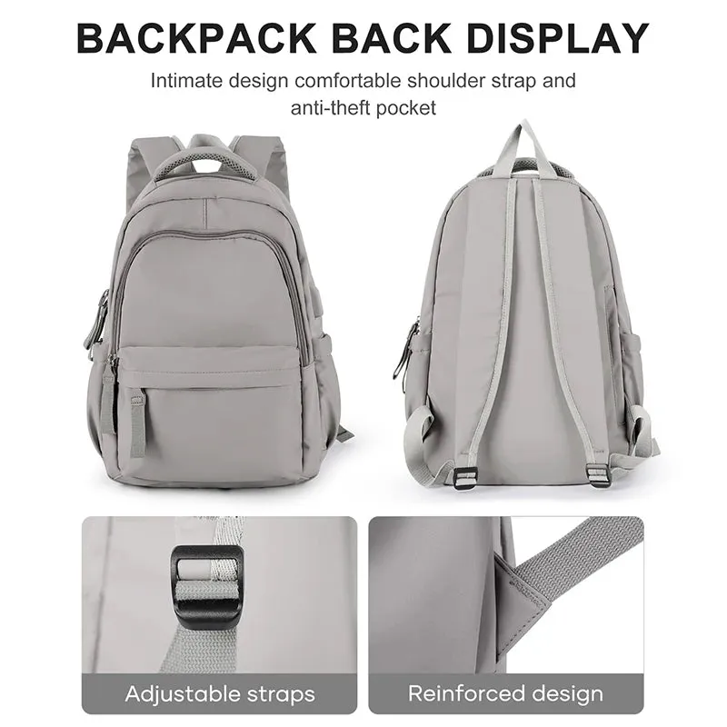 Laptop Backpack for Women, Anti Theft Work Backpack for 14 Inch, School Backpack Nurse Backpack, Bookbag for Teenage Girls Boys