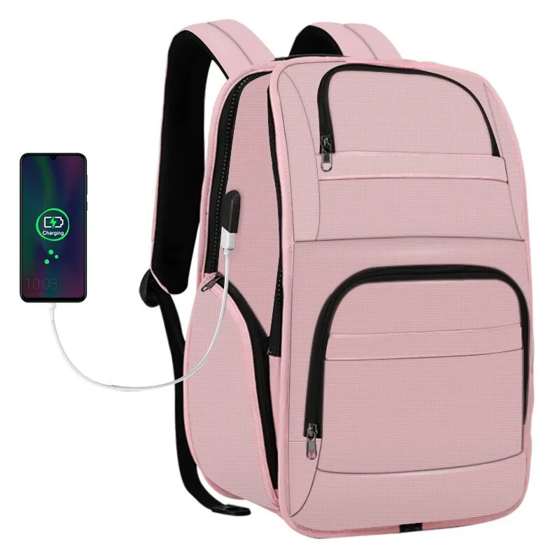 Laptop Backpacks Ladies Work Travel Anti-theft with RFID Water Resistant Casual Backpacks