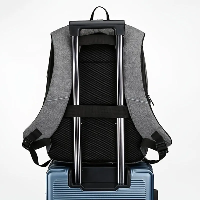 Large Capacity Travel USB Charging Backpack