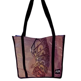 Large Tote Bag: Made in Peru with Recycled Materials