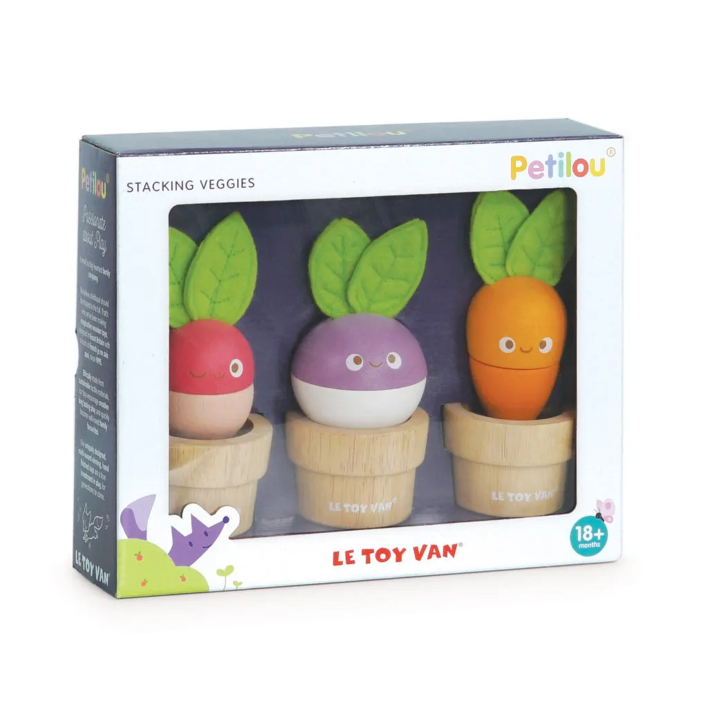 Le Toy Van Stacking Veggies