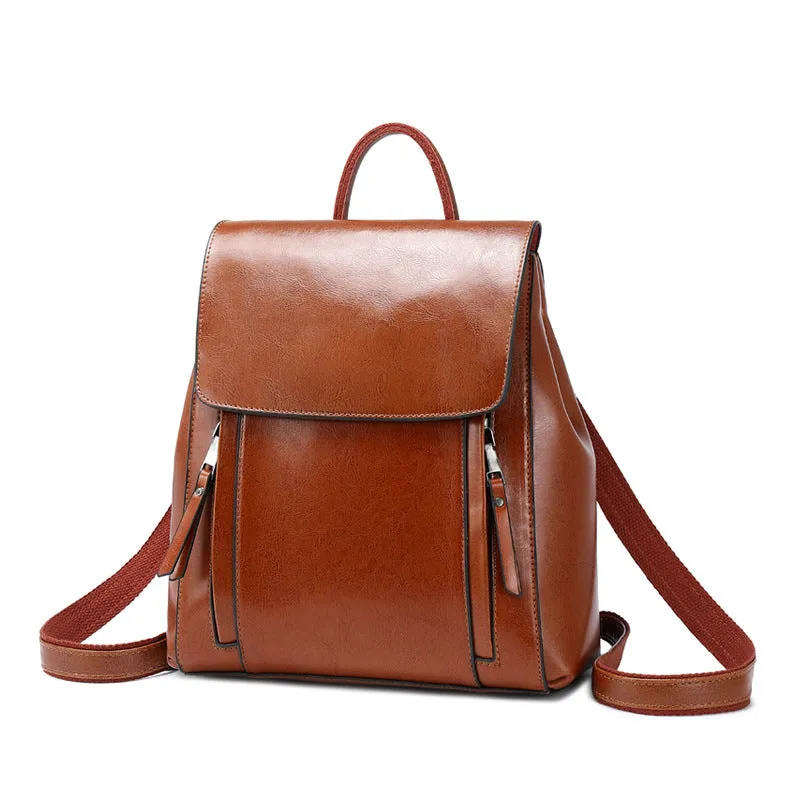 Leather Backpack Women Designer Backpack Small Backpack Purse