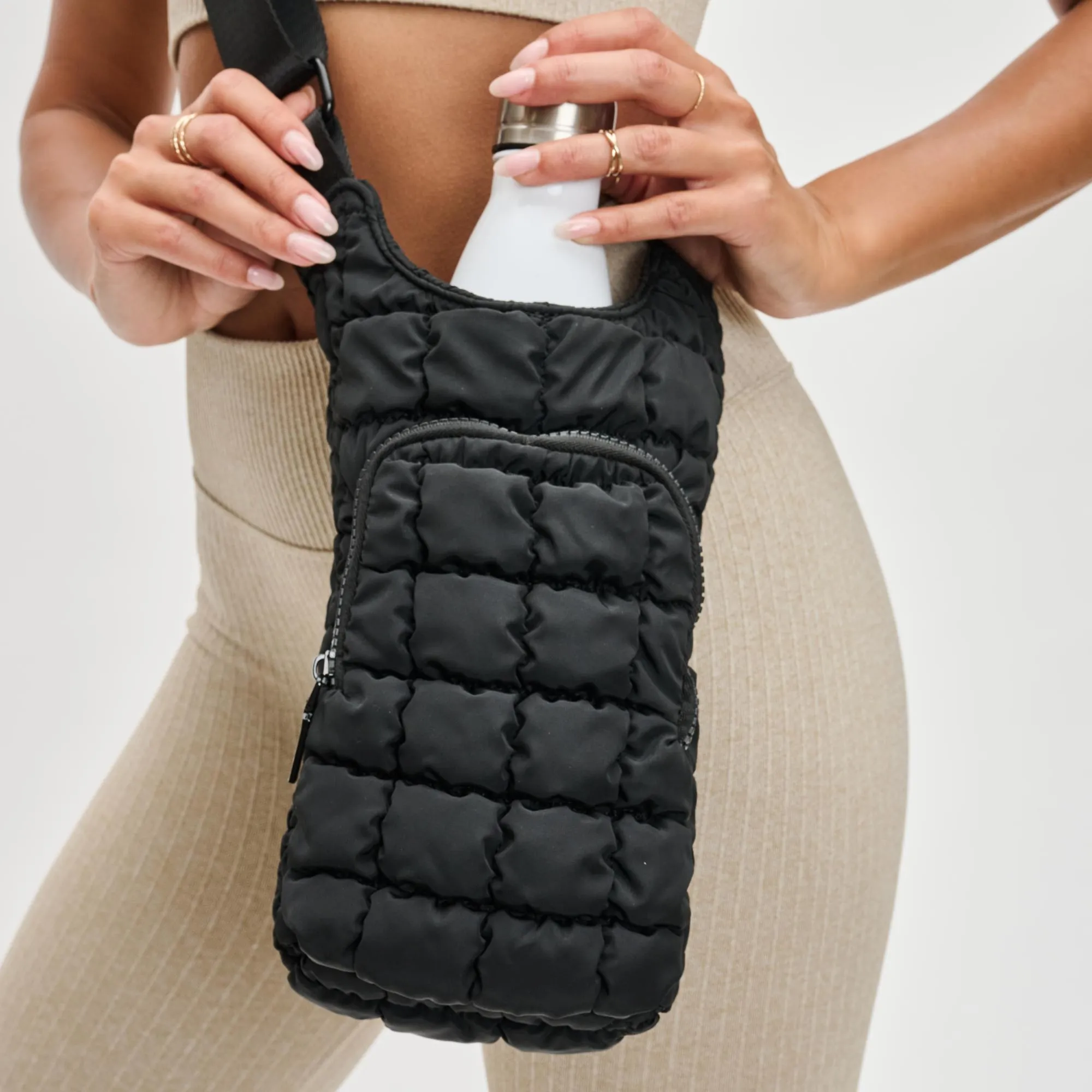 Let It Flow - Quilted Puffer Crossbody