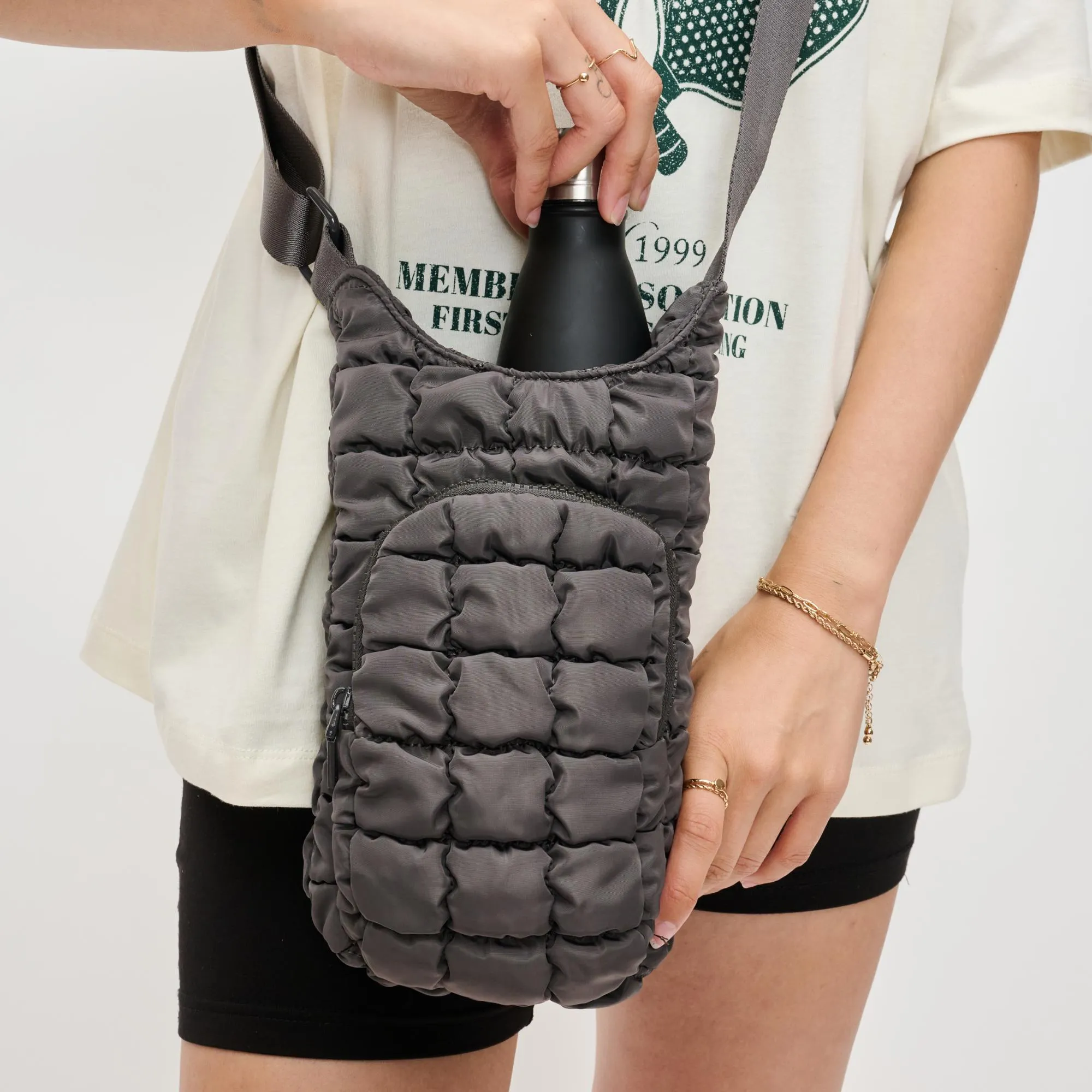 Let It Flow - Quilted Puffer Crossbody