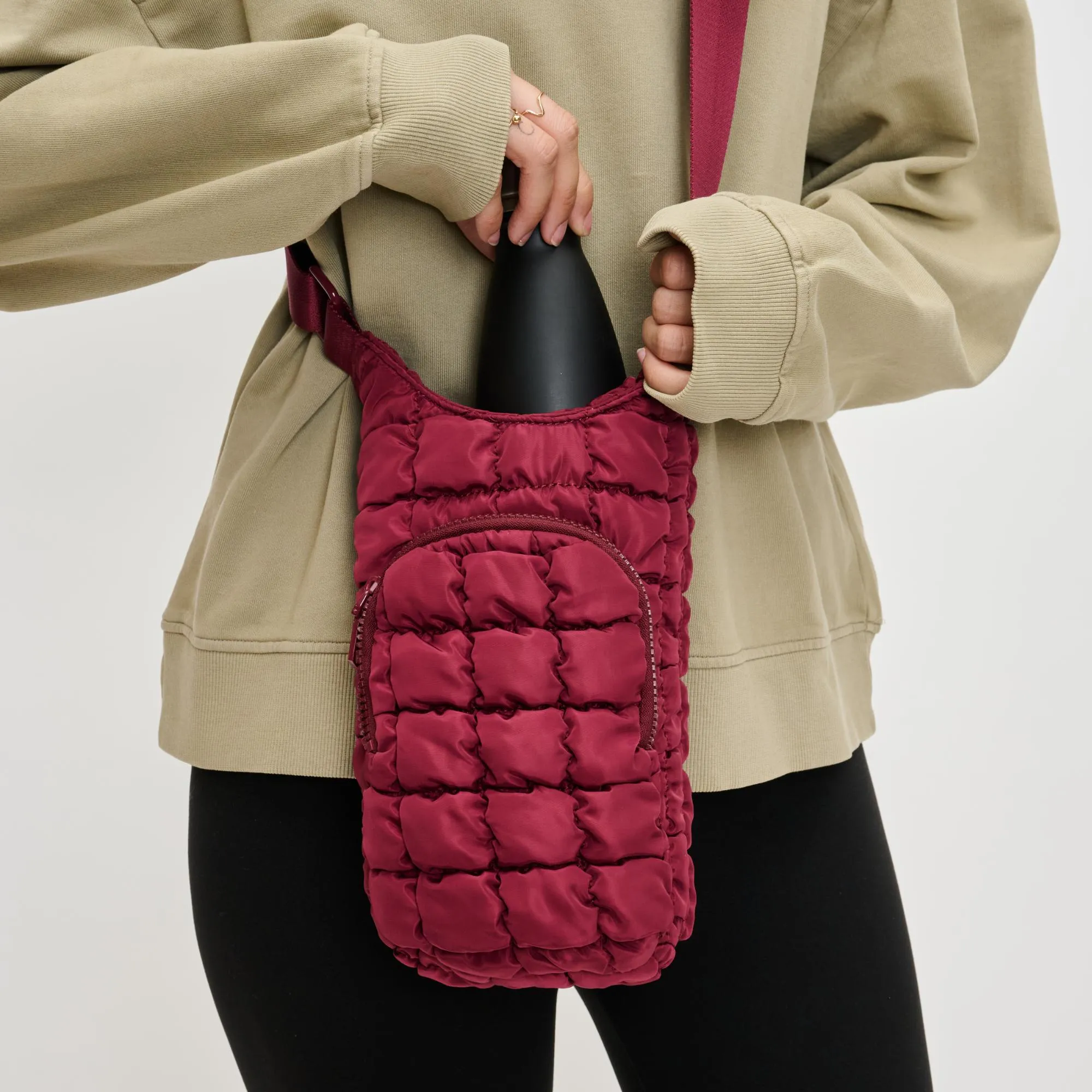 Let It Flow - Quilted Puffer Crossbody