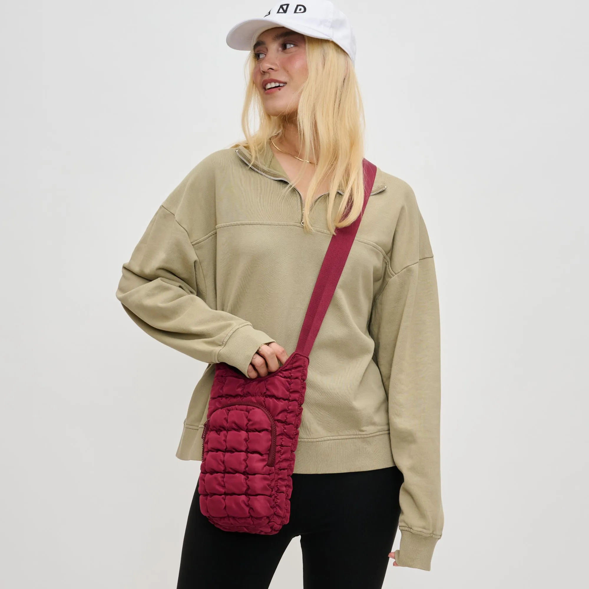 Let It Flow - Quilted Puffer Crossbody