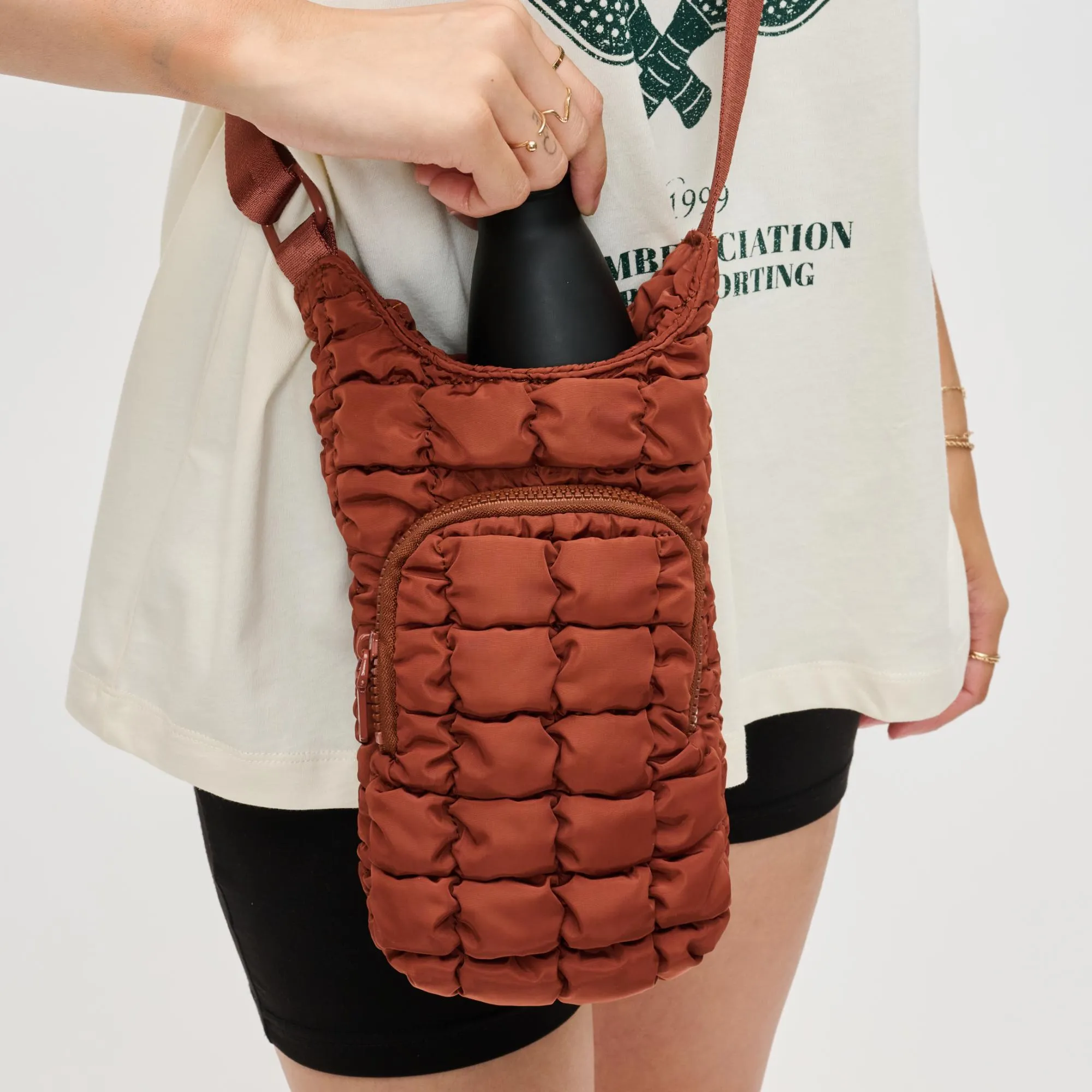 Let It Flow - Quilted Puffer Crossbody