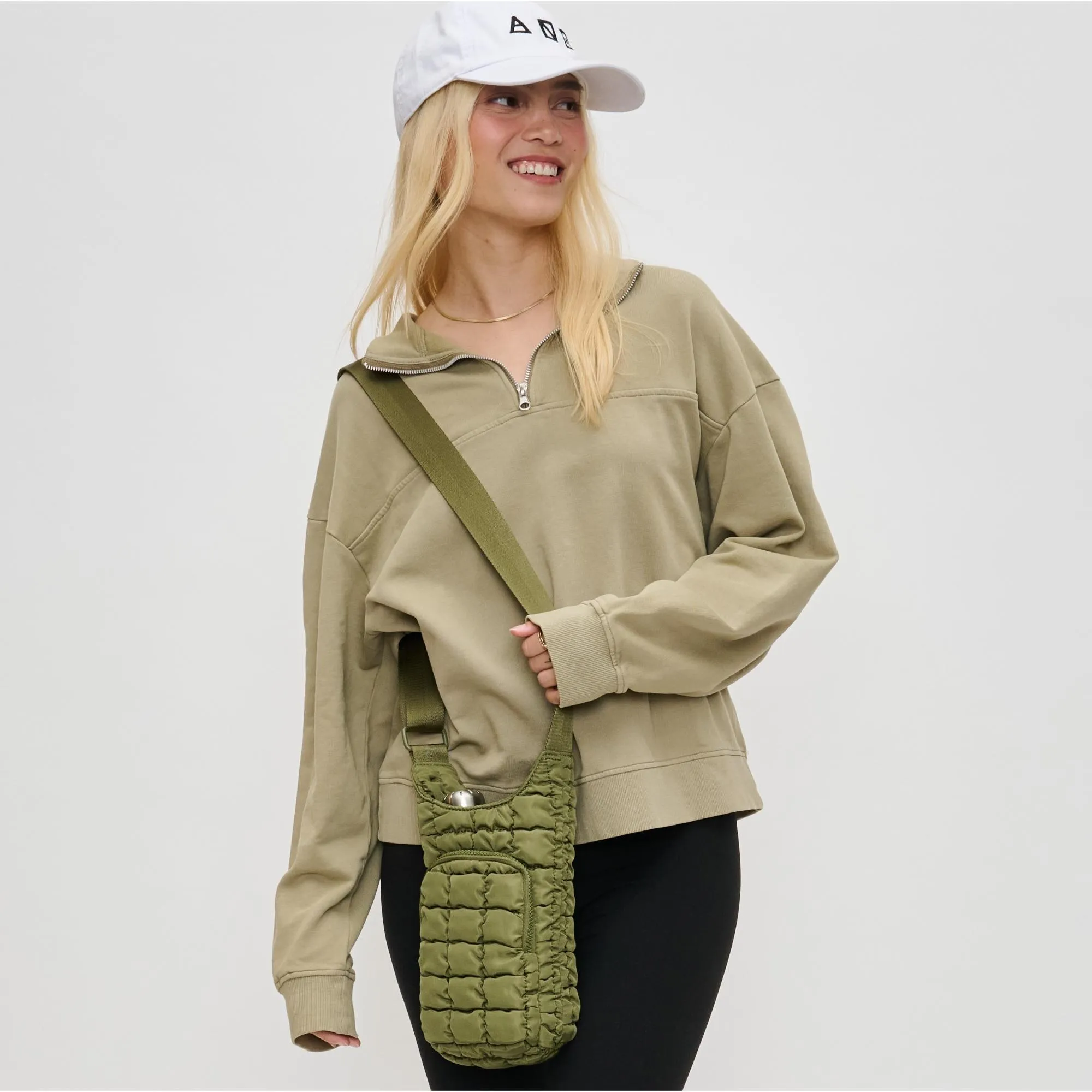 Let It Flow - Quilted Puffer Crossbody