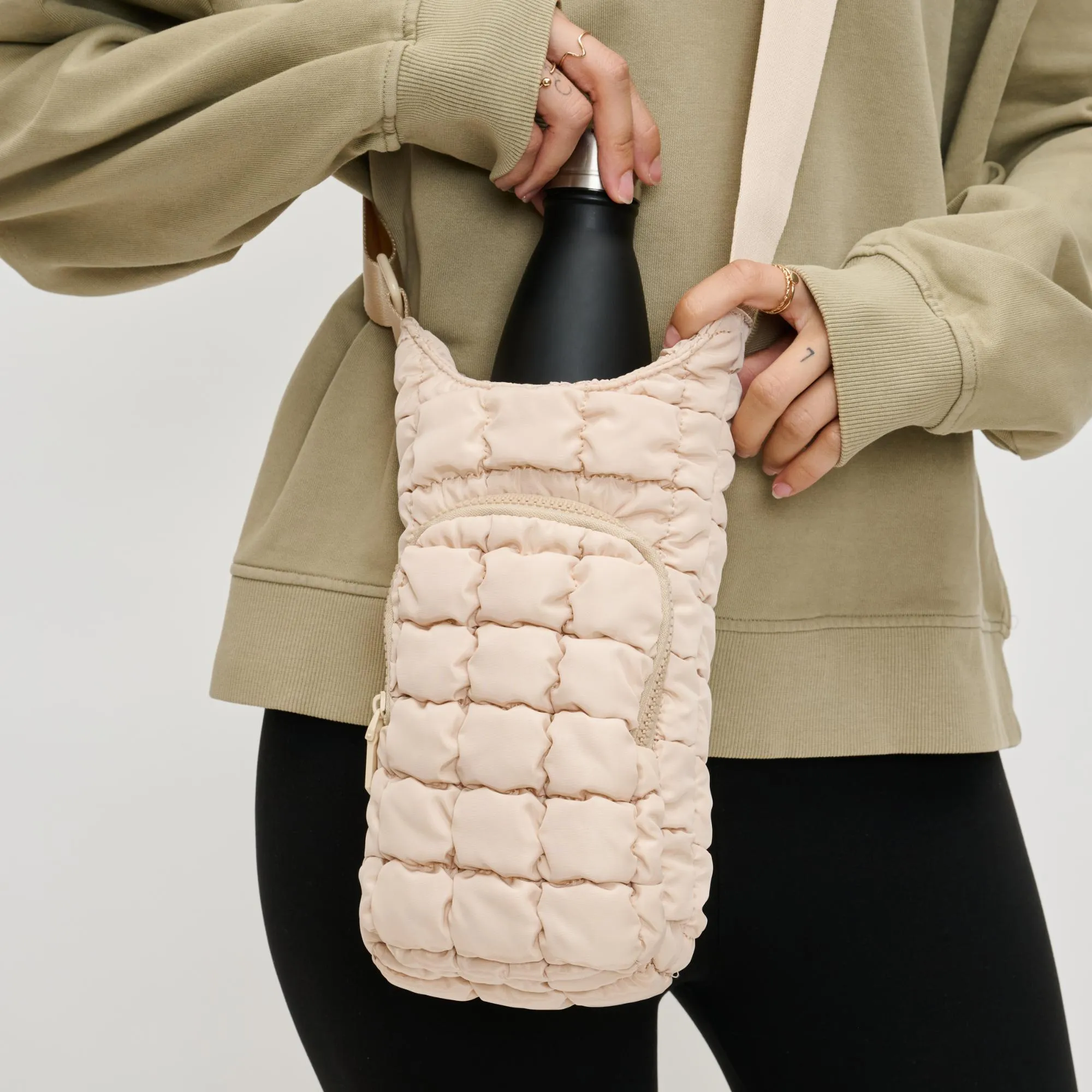 Let It Flow - Quilted Puffer Crossbody