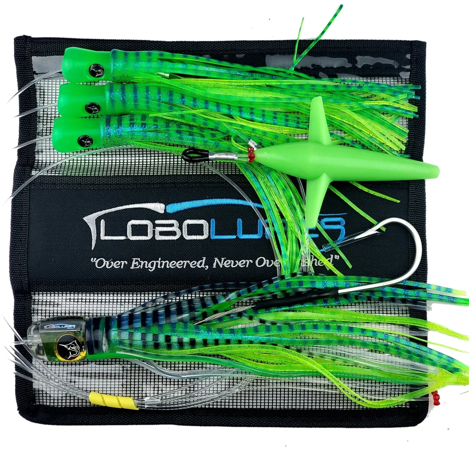 Lobo Lures #200 Skipjack Hybrid Series Splash Big Game Daisy Chain