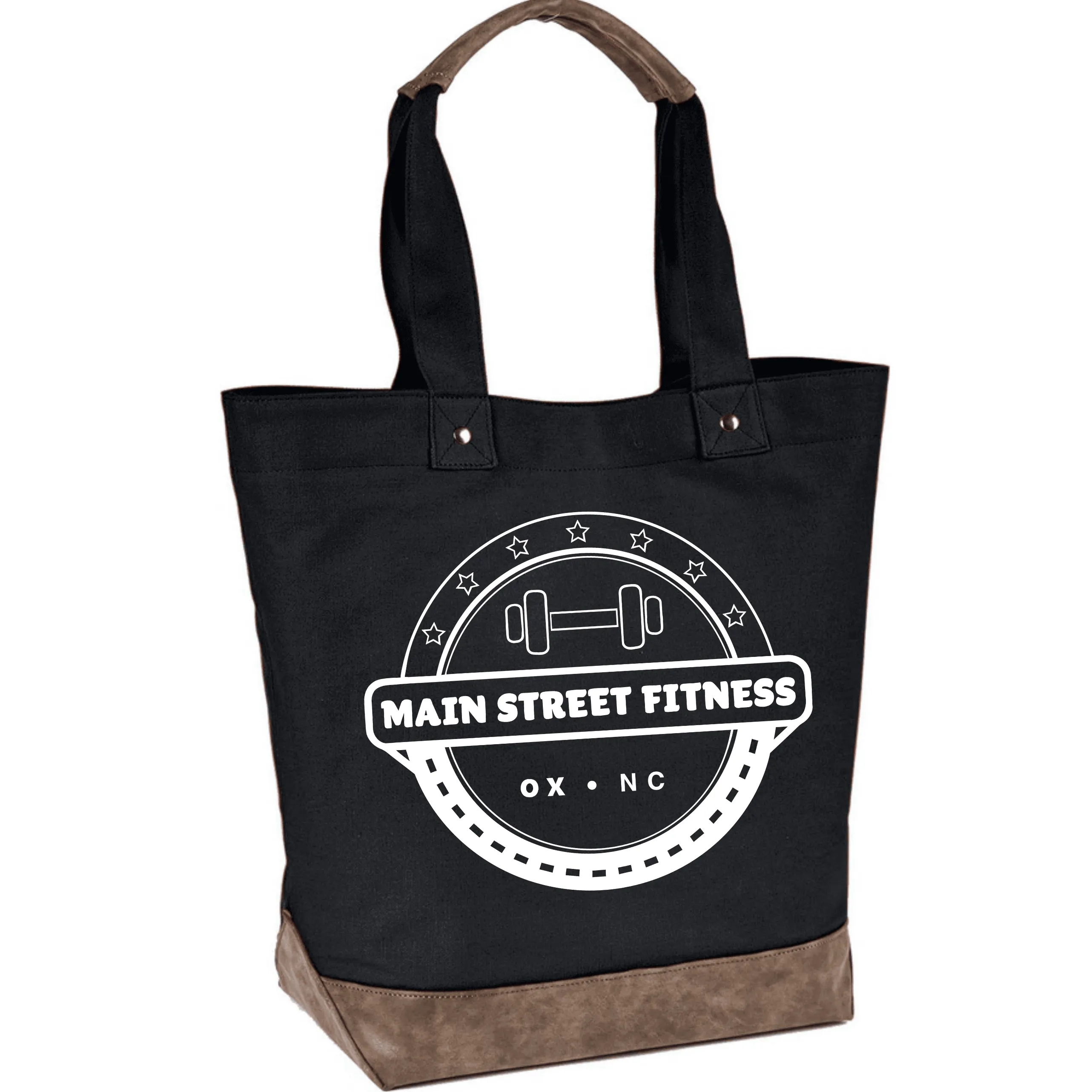 Main Street Fitness Canvas Resort Tote