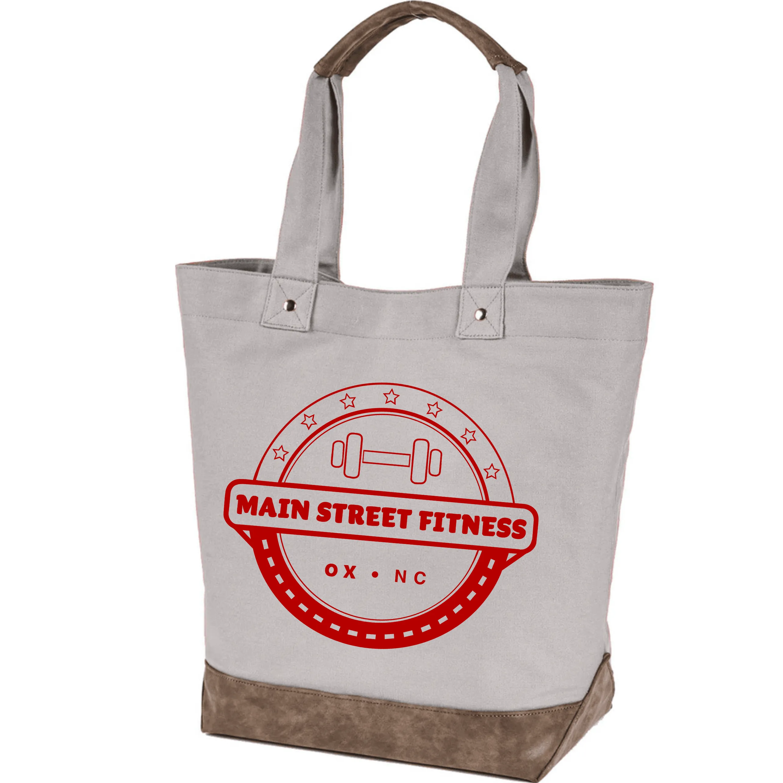 Main Street Fitness Canvas Resort Tote