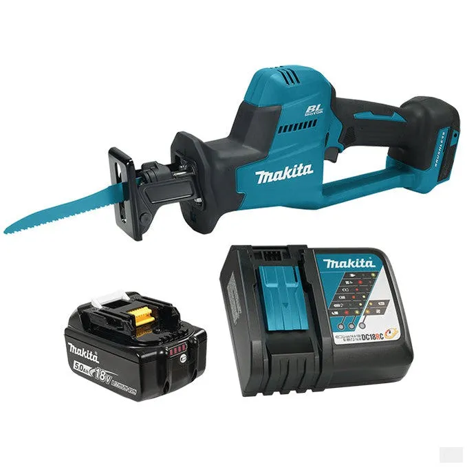 Makita 18V LXT Brushless Reciprocating Saw, 5.0Ah x1Kit DJR189RT