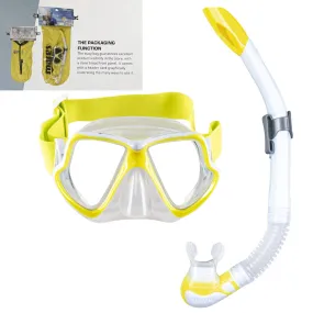 Mares Wahoo Neon Mask & Snorkel Set with Buoy Bag