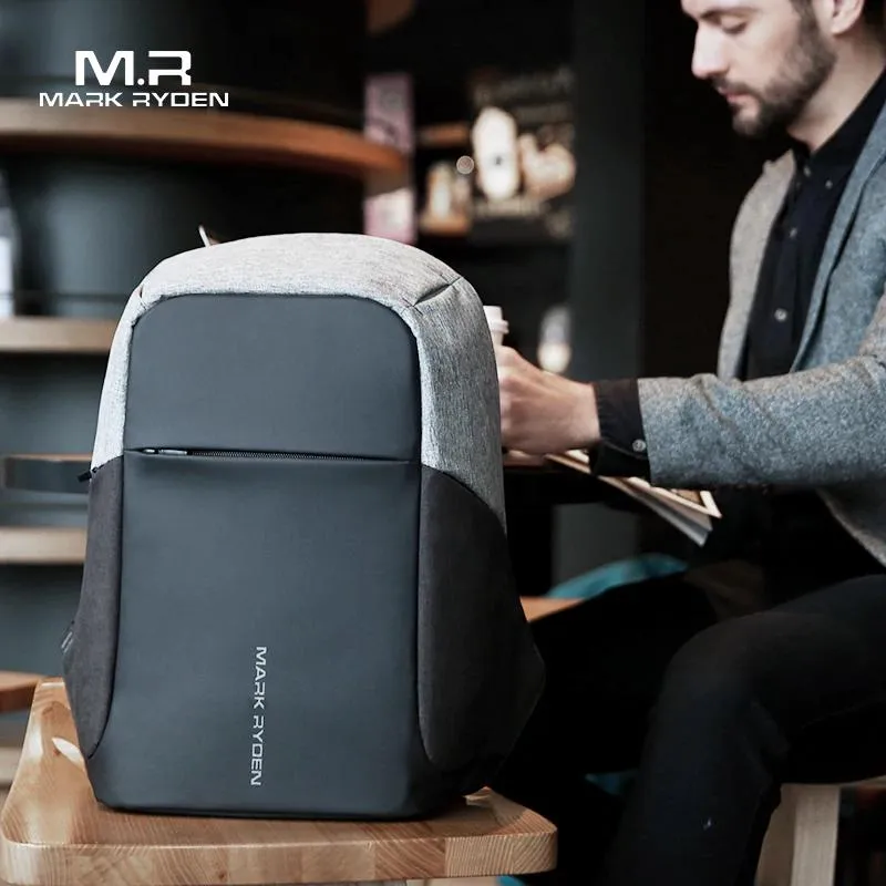 Mark Ryden Anti-Theft Backpack with USB Charging Port