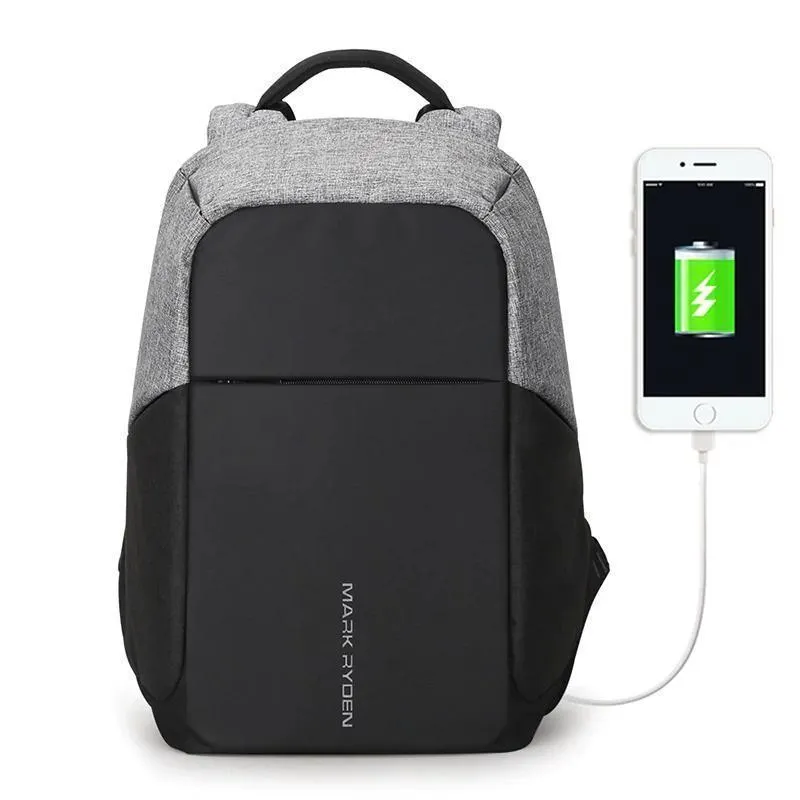 Mark Ryden Anti-Theft Backpack with USB Charging Port