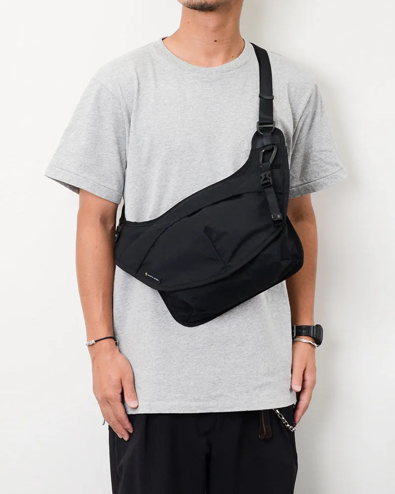 Master-Piece Face Sling Bag - Black