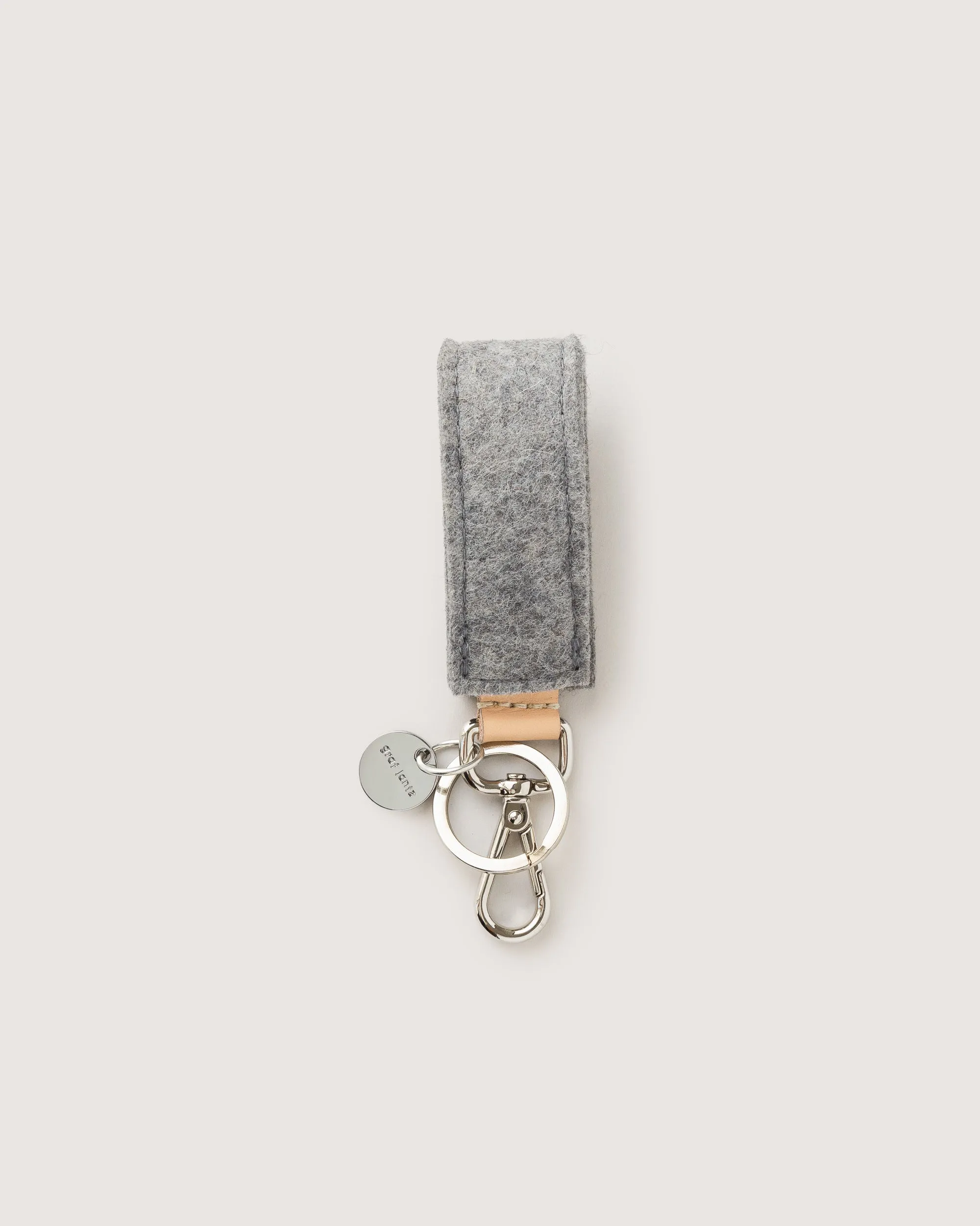 Merino Wool Loop Key Fob