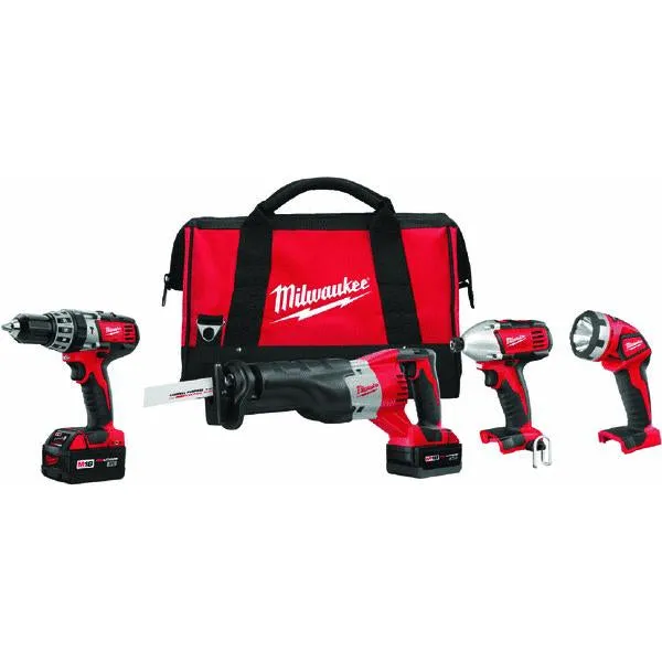 Milwaukee 2696-24 M18 Cordless Compact Combo Tool Kit