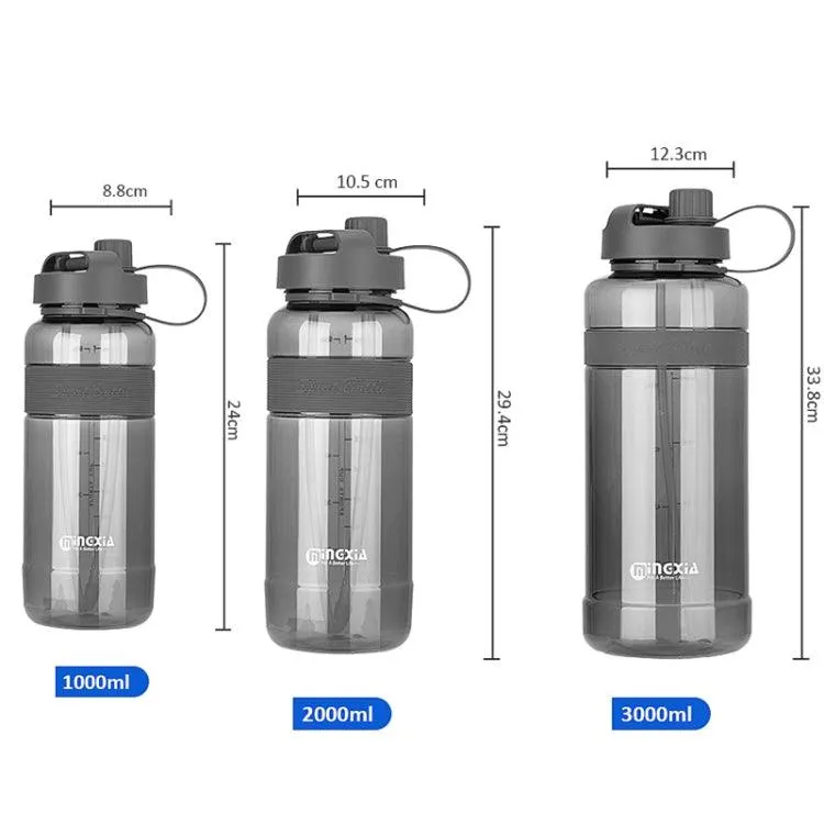 MINGXIA MXCP05 Versatile Outdoor Sports Water Bottle with Straw - Large Capacity and Leak-Proof Design