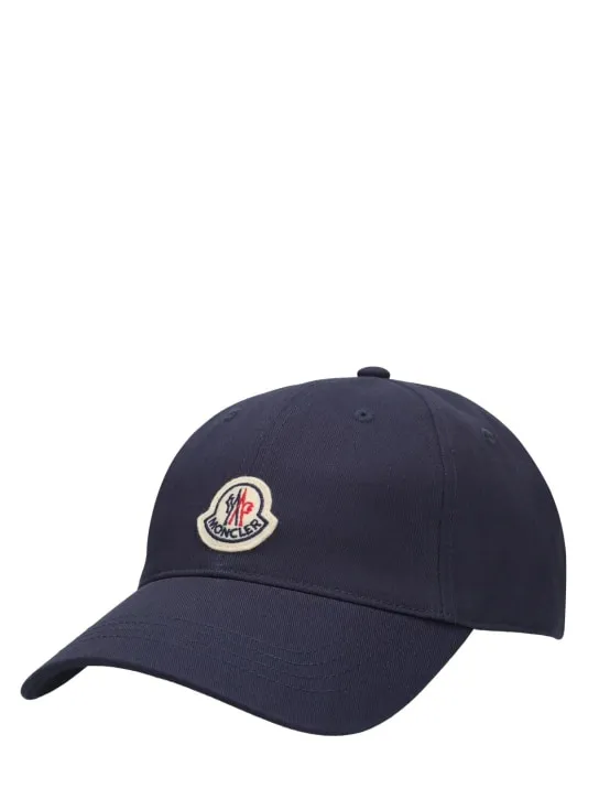 Moncler   Embroidered logo cotton baseball cap 