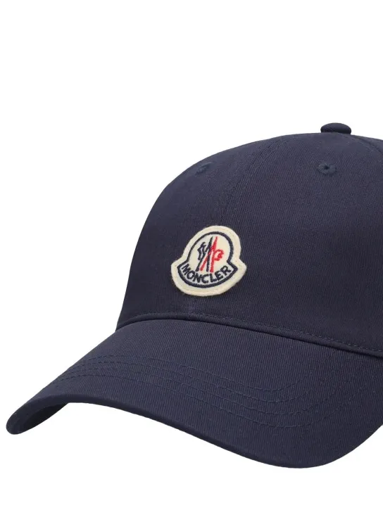 Moncler   Embroidered logo cotton baseball cap 