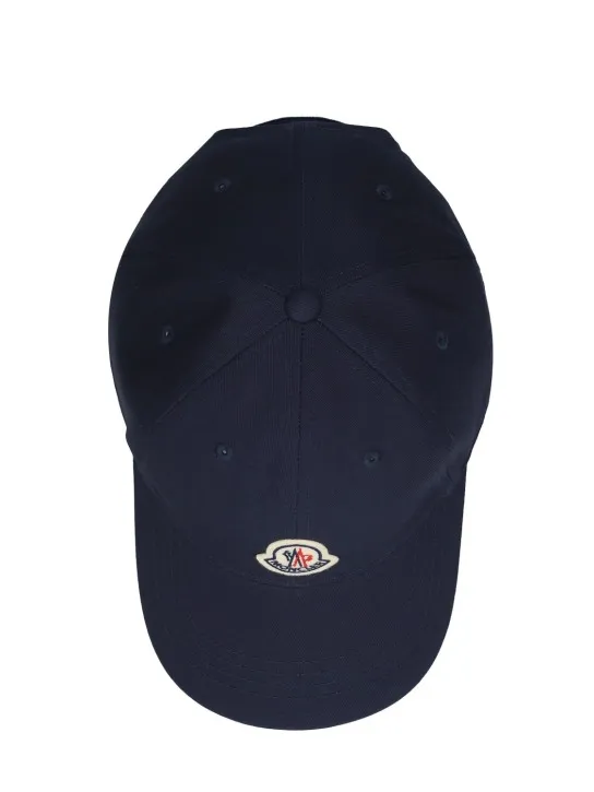 Moncler   Embroidered logo cotton baseball cap 