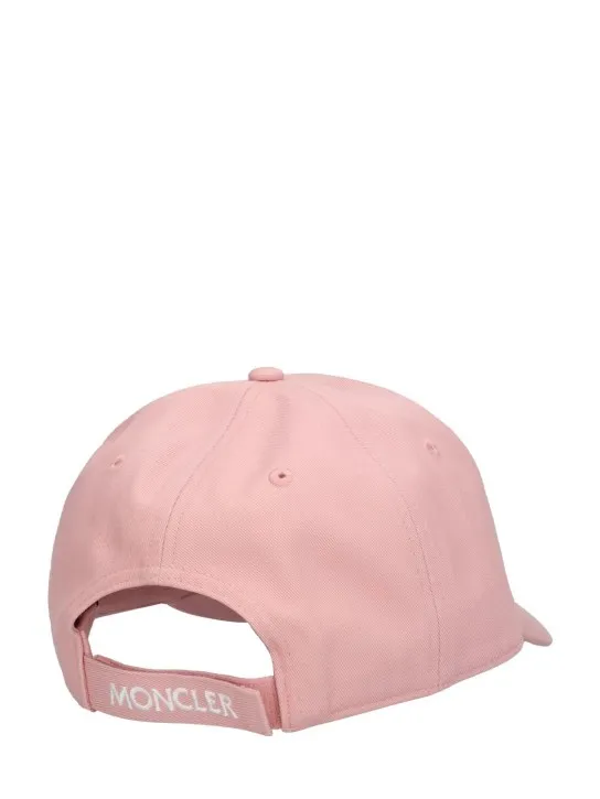 Moncler   Logo cotton baseball cap 