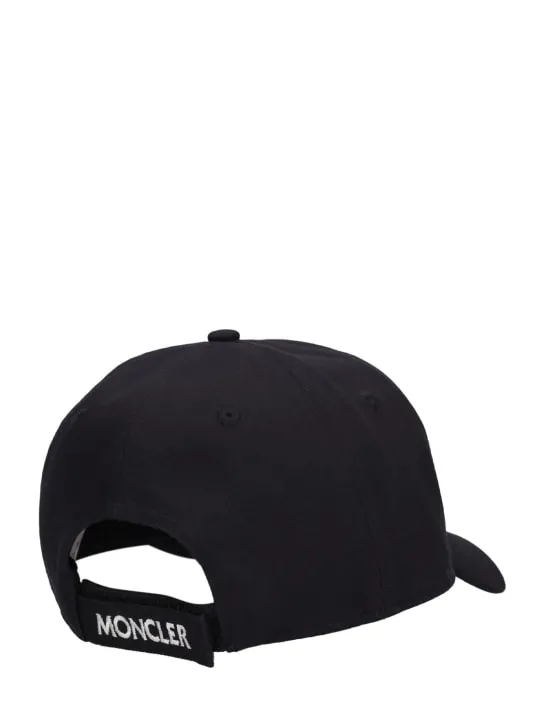 Moncler   Logo cotton baseball cap 