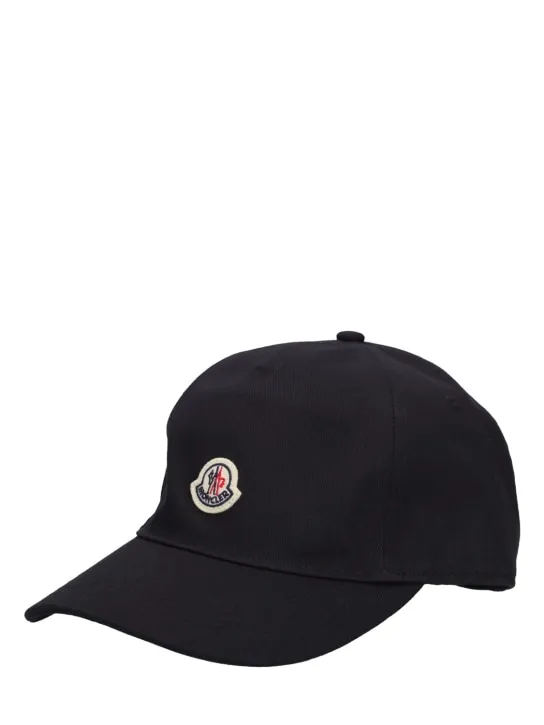 Moncler   Logo cotton baseball cap 