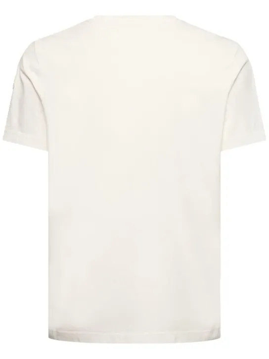 Moncler   Logo cotton jersey t-shirt 