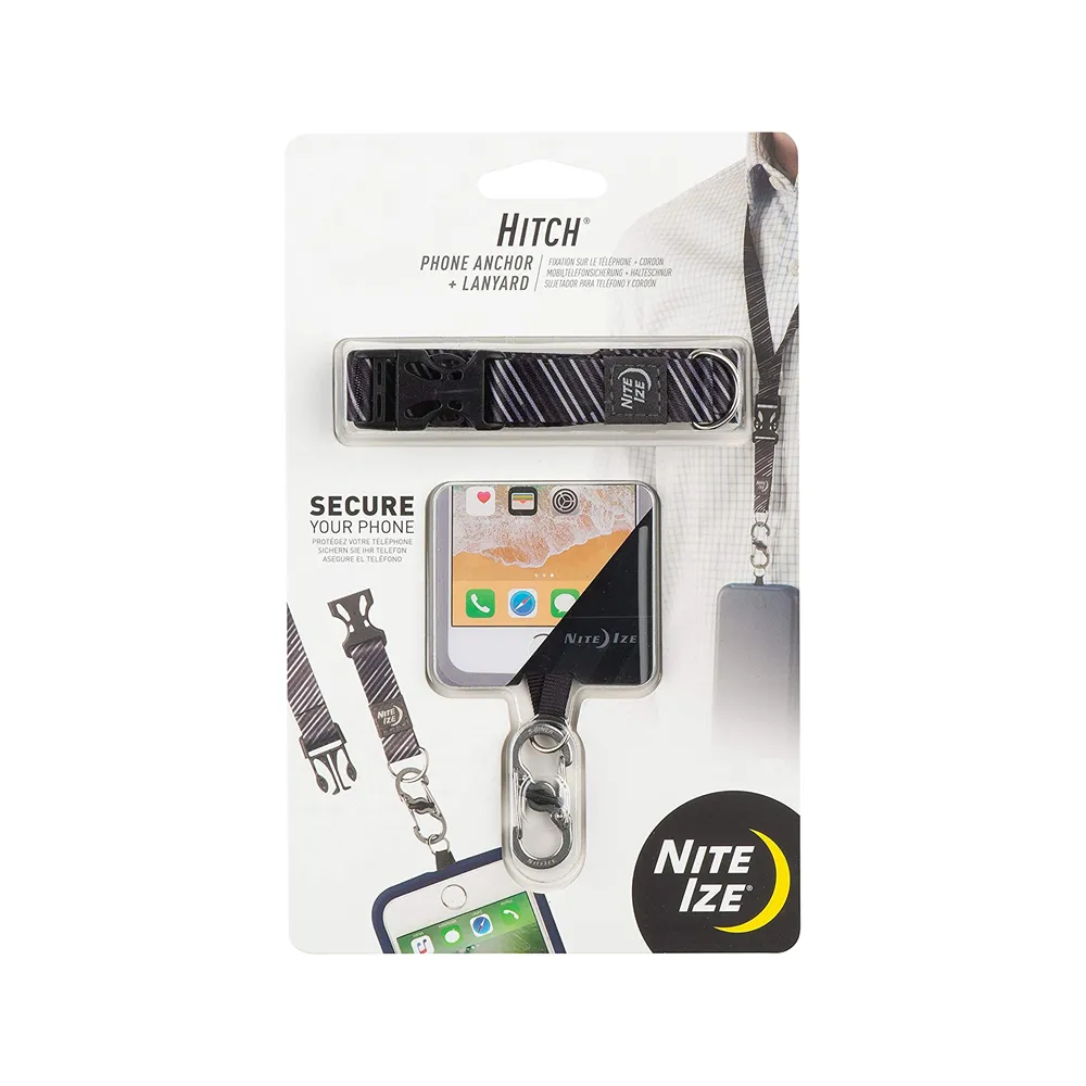 Nite Ize Hitch®  Phone Anchor   Lanyard - Black