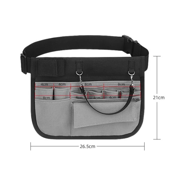 Nurse Bag Multi-Tool Storage Waist Bag(Black)