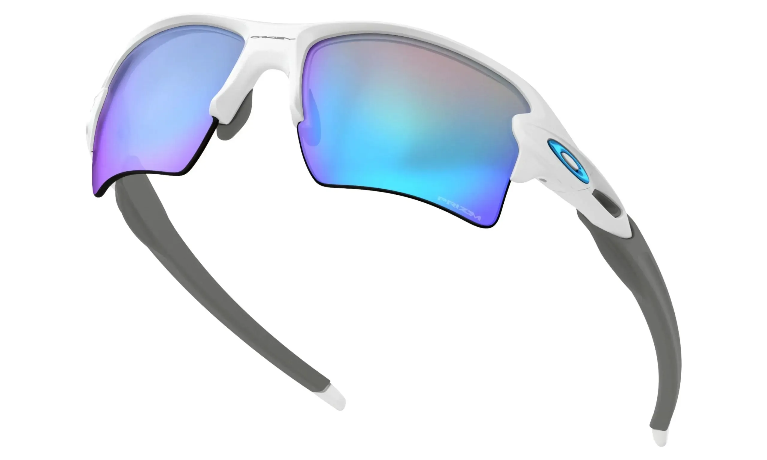 OAKLEY Flak 2.0 XL Sunglasses - Polished White - Prizm Sapphire